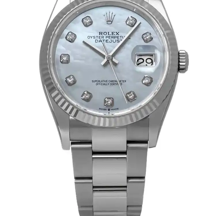 Prestigious Jewelers Stainless Datejust Rolex Steel 126234 0617